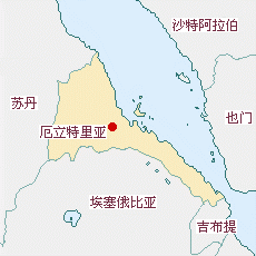 厄立特里亞地圖