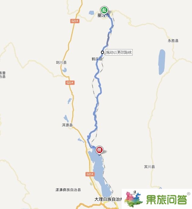 麗江到雙廊多少公里?從麗江到雙廊多長時(shí)間?